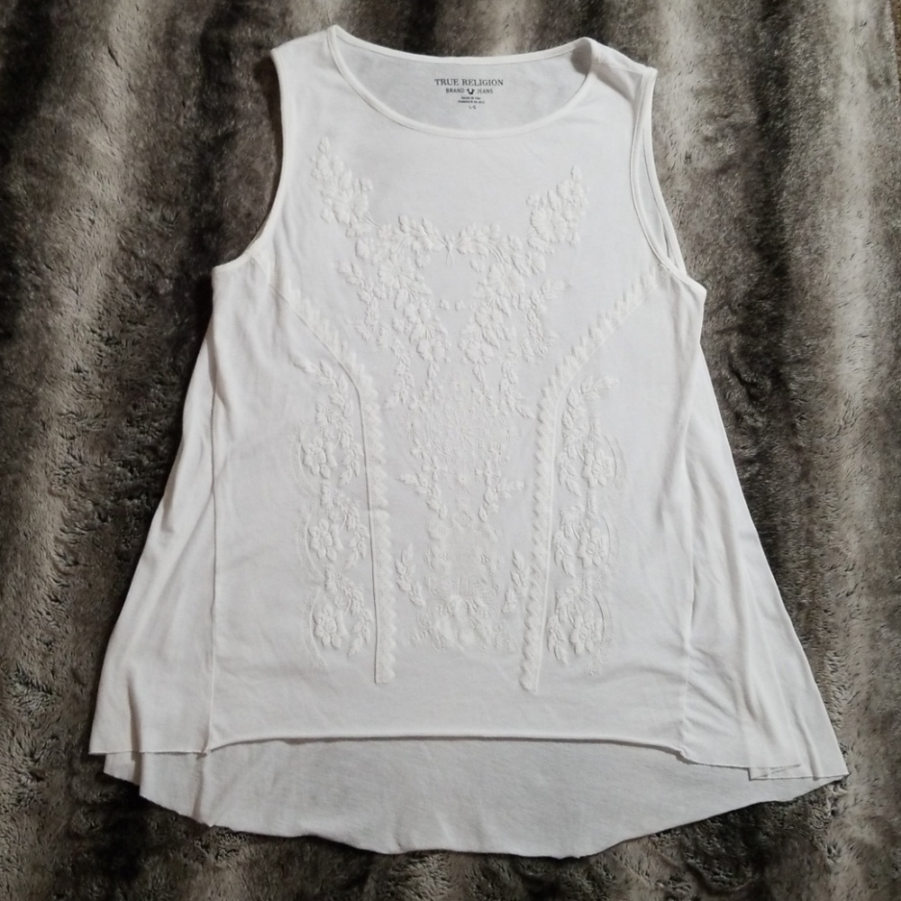 White True Religion Top